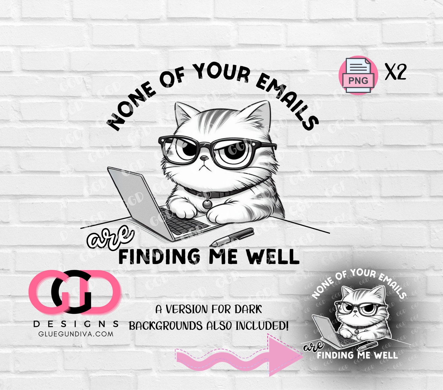 None of your emails -  PNGs & SVGs