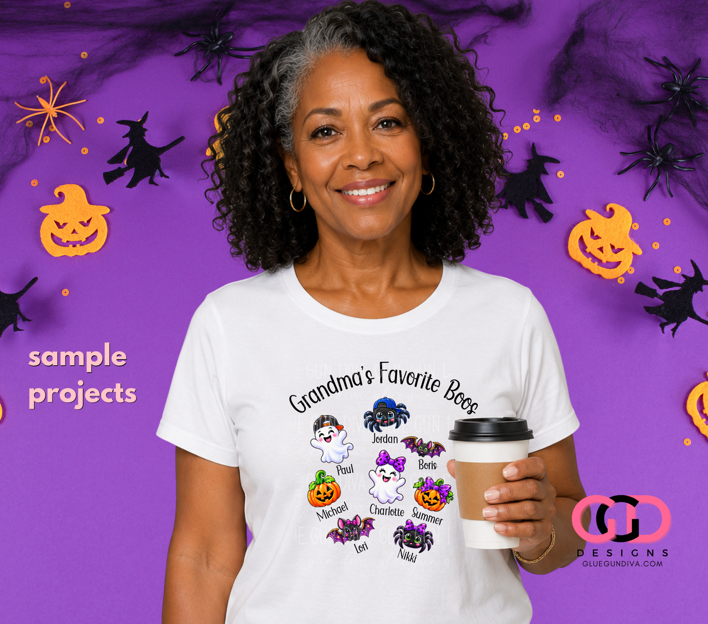 English Halloween Maternal Titles-  PNGs & SVGs