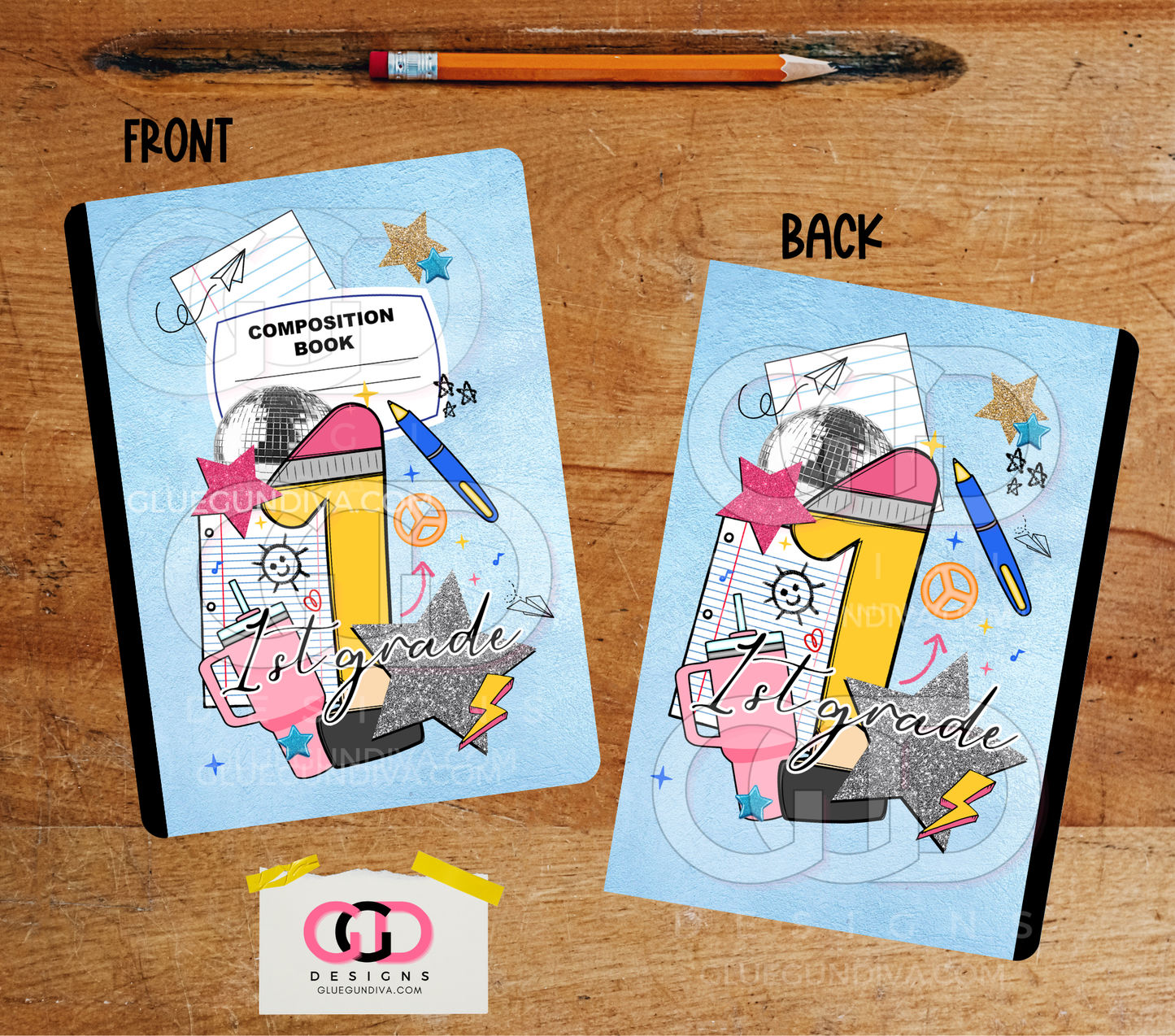 First Grade - Design for Composition Book