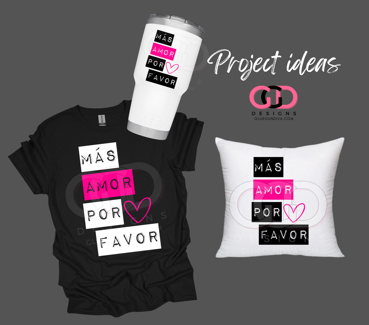 Mas Amor Por Favor -  PNGs & SVGs