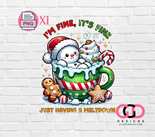 Just Having a Meltdown -  PNGs & SVGs