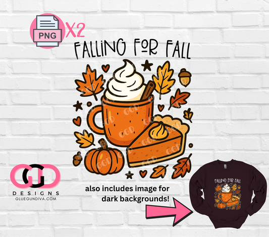 Falling for Fall -  PNGs & SVGs