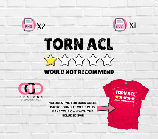 Torn ACL -  PNGs & SVGs