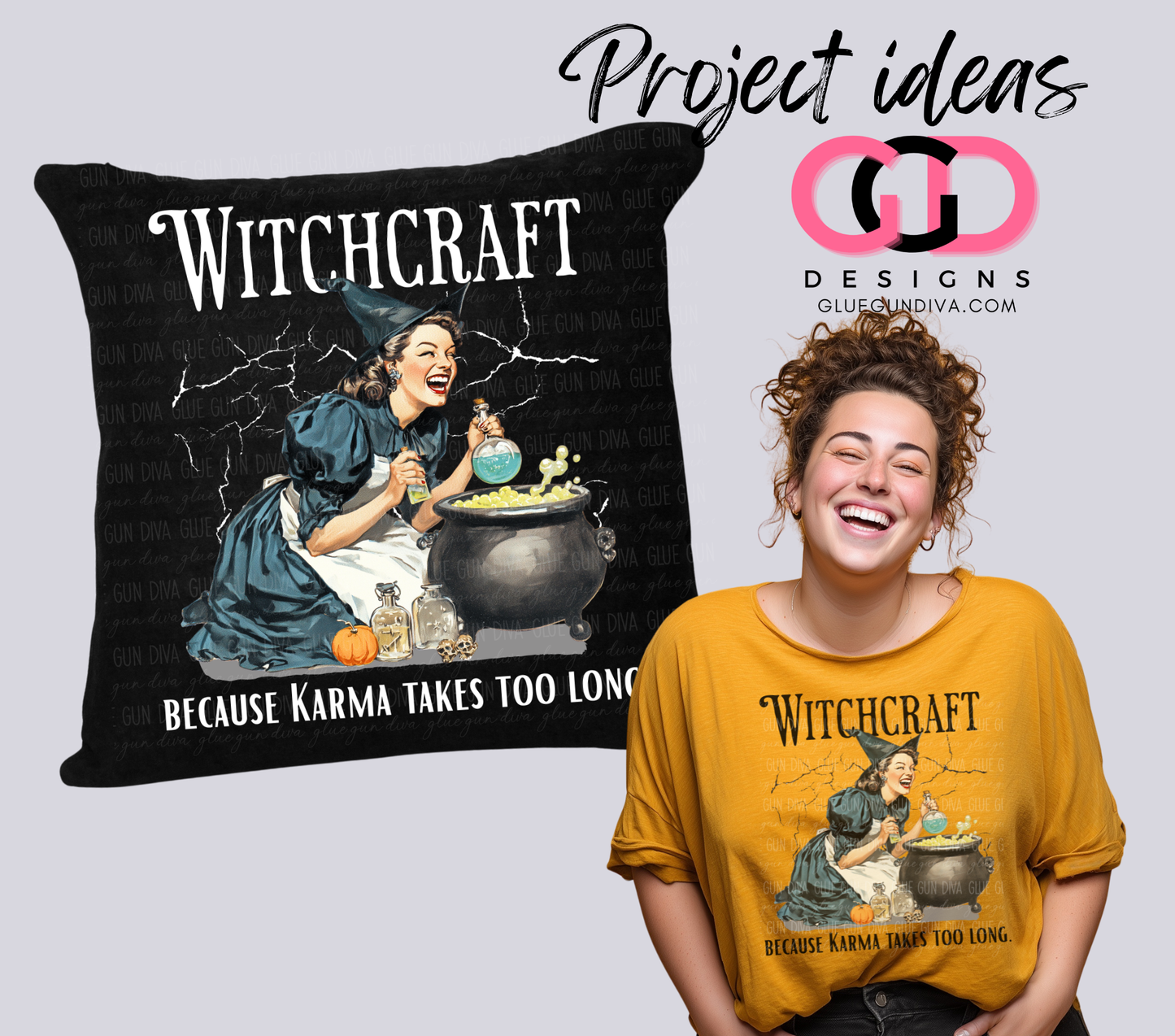 Witchcraft vs Karma -  PNGs & SVGs