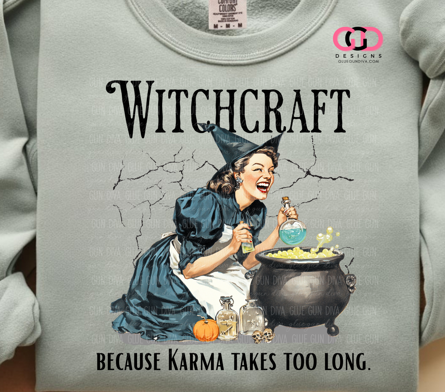 Witchcraft vs Karma -  PNGs & SVGs