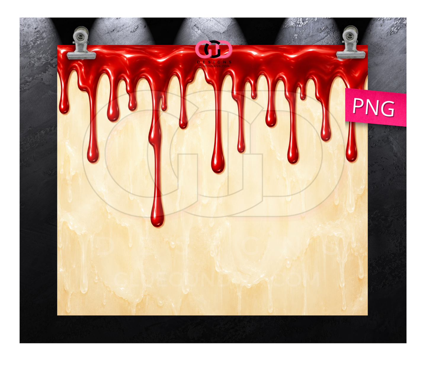 Halloween Wax Drip Candles BUNDLE - 8 images