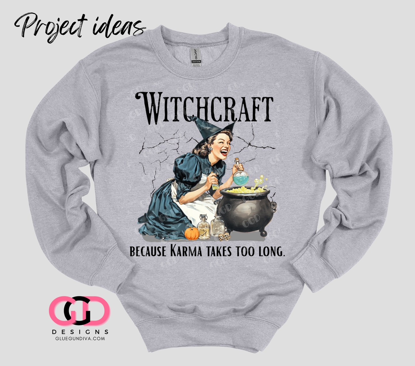 Witchcraft vs Karma -  PNGs & SVGs