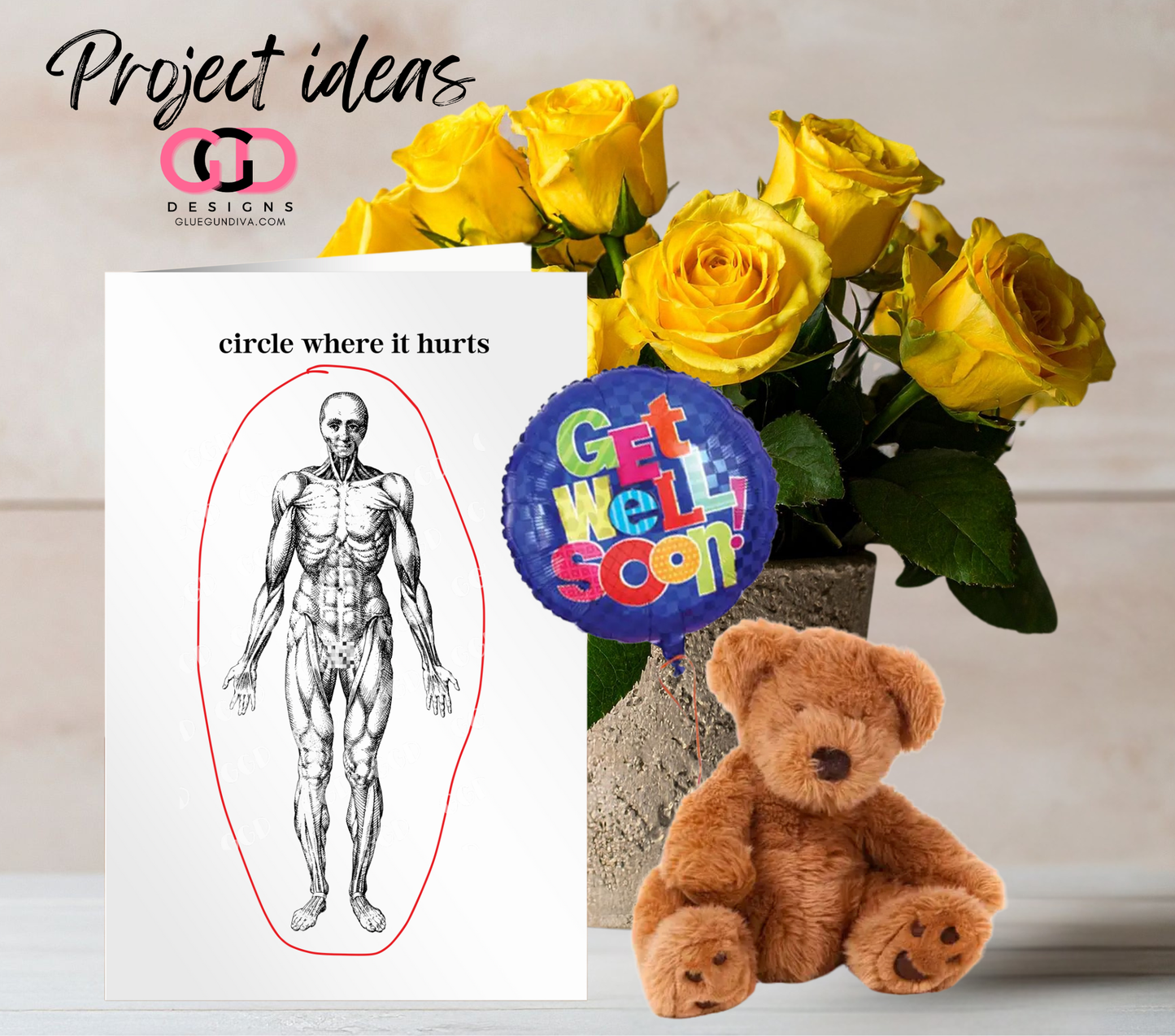 Circle Where It Hurts -  PNGs & SVGs