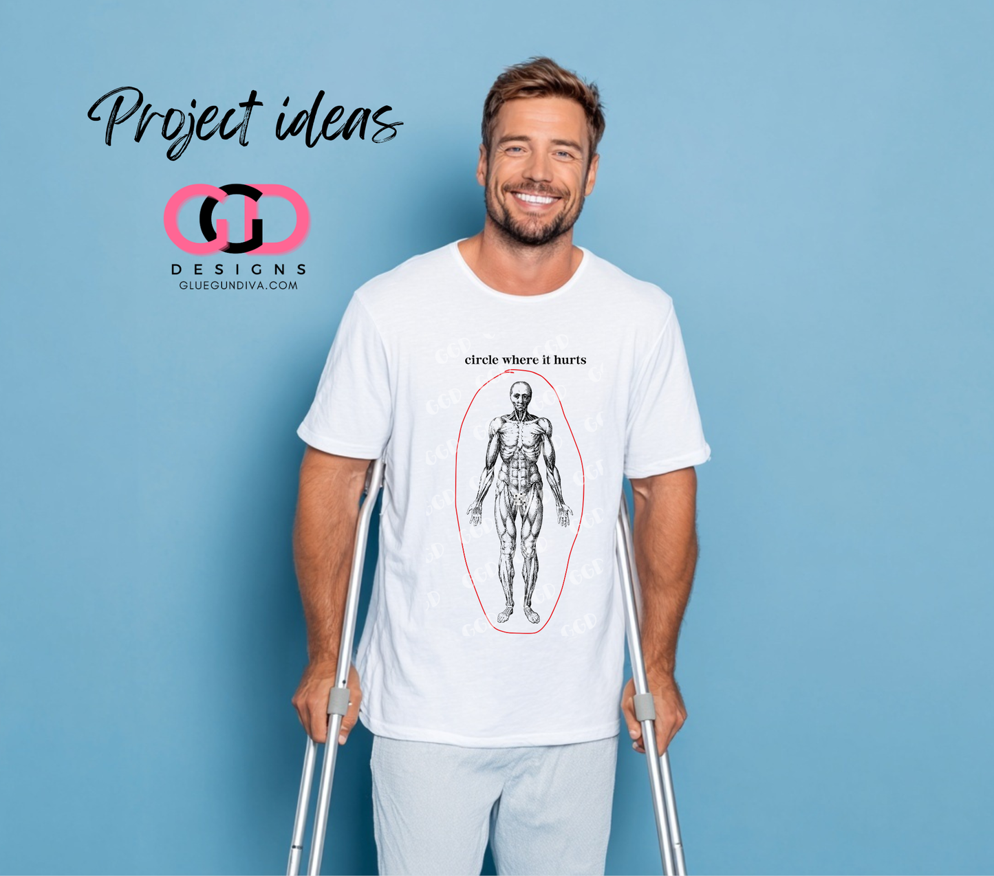 Circle Where It Hurts -  PNGs & SVGs