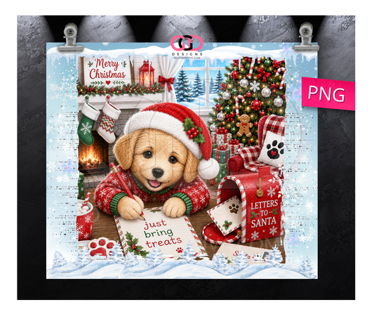 Just bring treats -  Digital tumbler wrap for 20 oz skinny straight tumbler