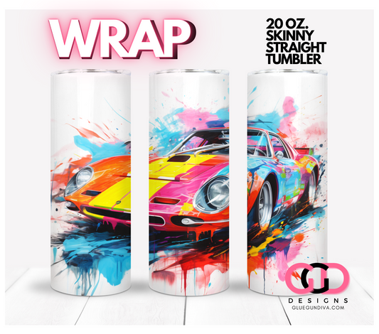 Colorful Race Cars Bundle - 4 images