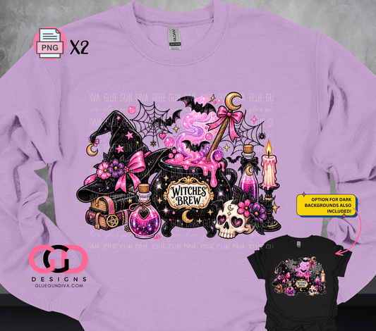 Cute Witches Brew-  PNGs & SVGs