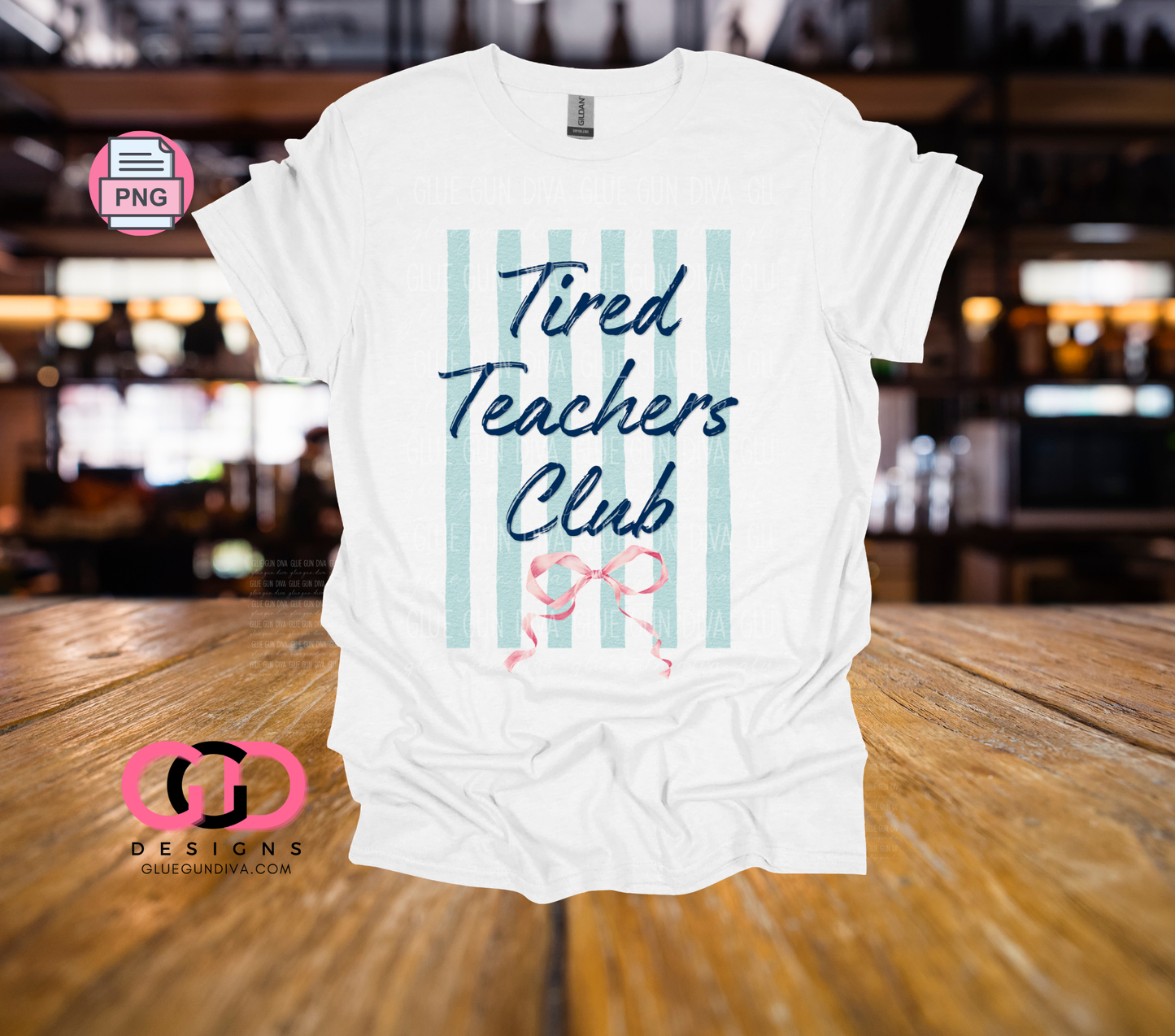 Tired Teachers Club -  PNGs & SVGs