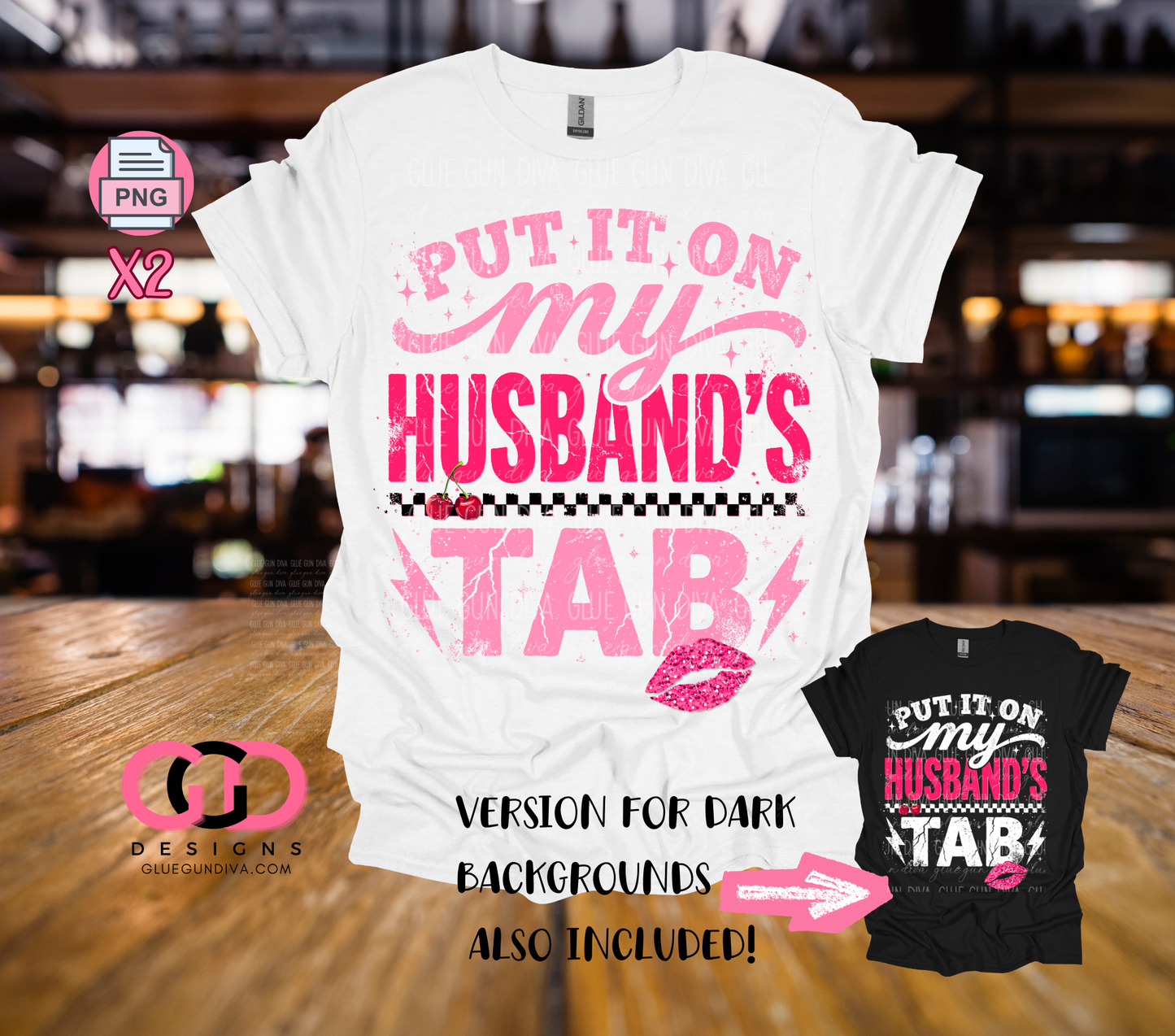 My Husband's Tab -  PNGs & SVGs