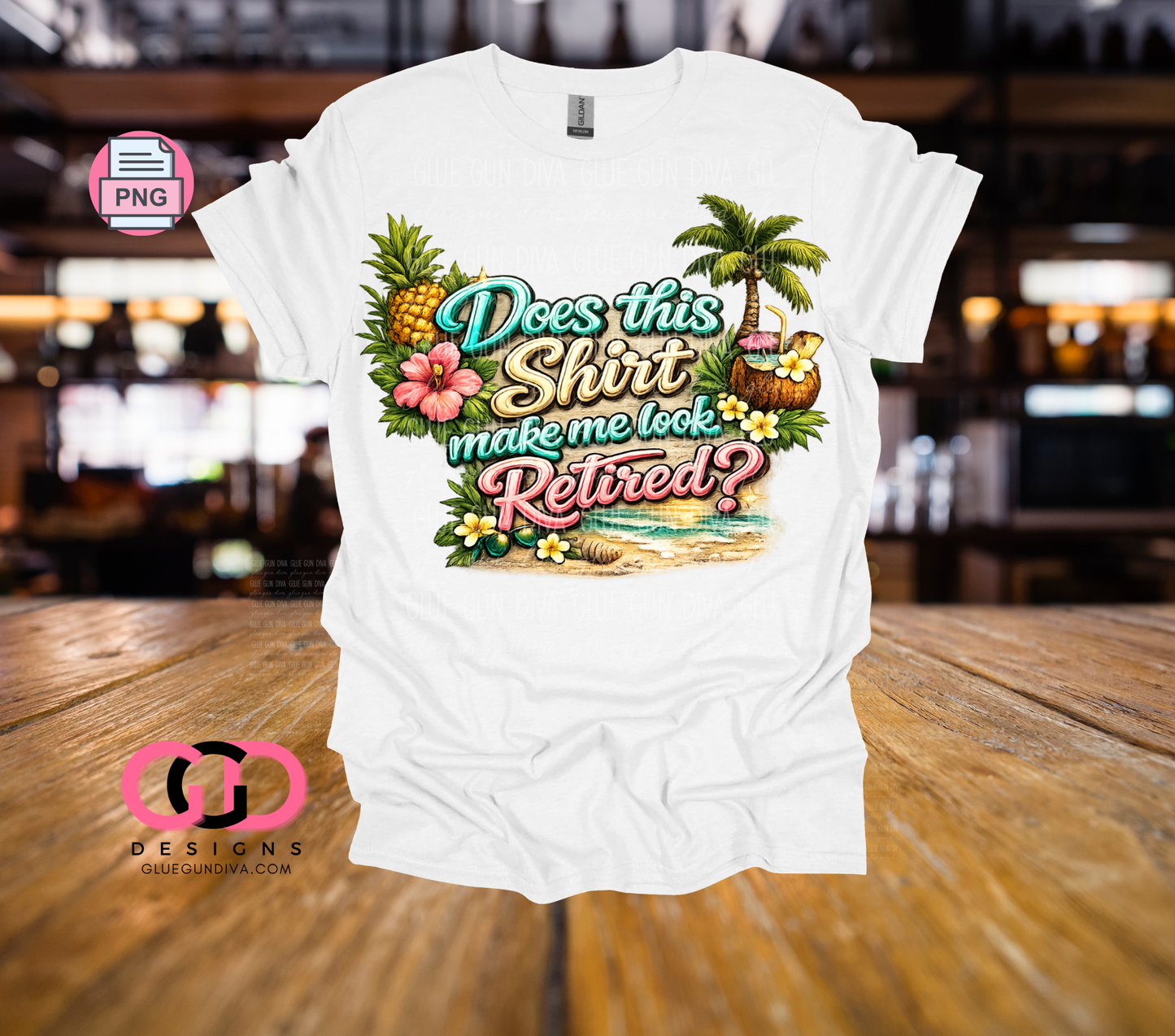 Does this Shirt Make Me Look Retired -  PNGs & SVGs