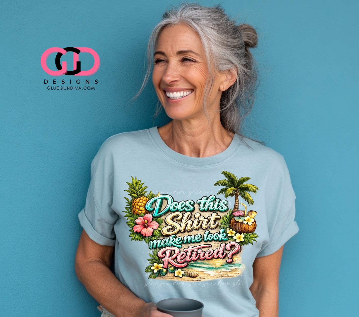 Does this Shirt Make Me Look Retired -  PNGs & SVGs