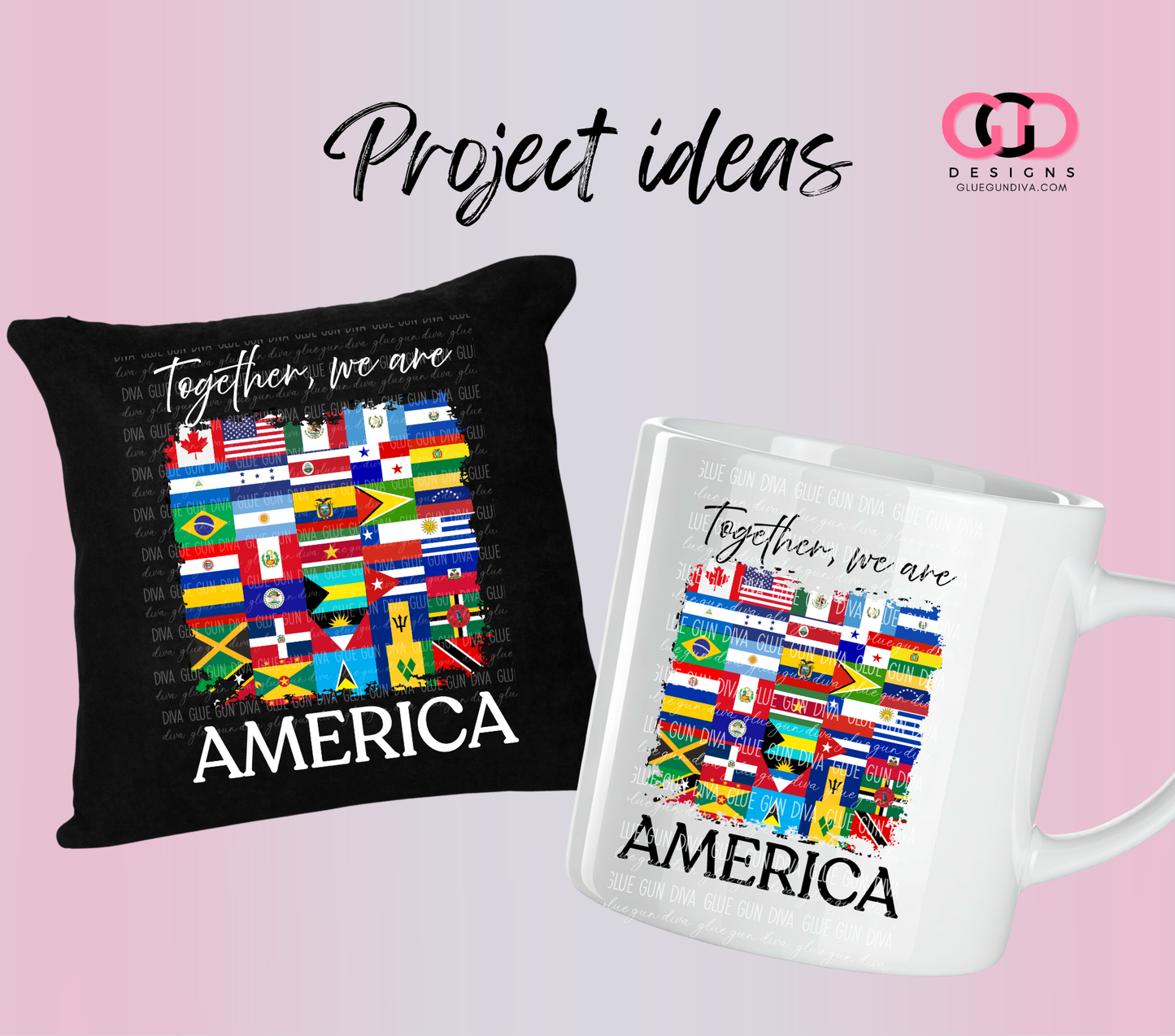 Together we are America -  PNGs & SVGs