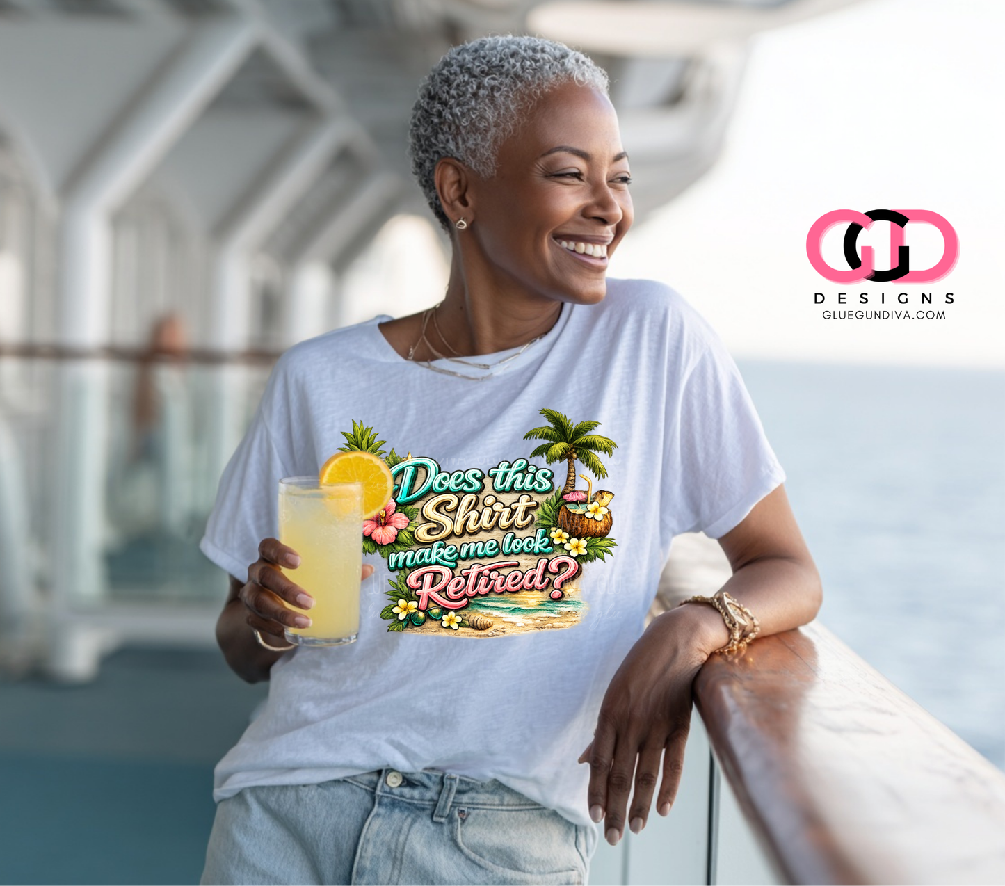 Does this Shirt Make Me Look Retired -  PNGs & SVGs