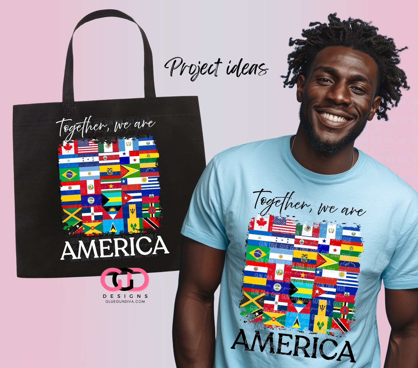 Together we are America -  PNGs & SVGs