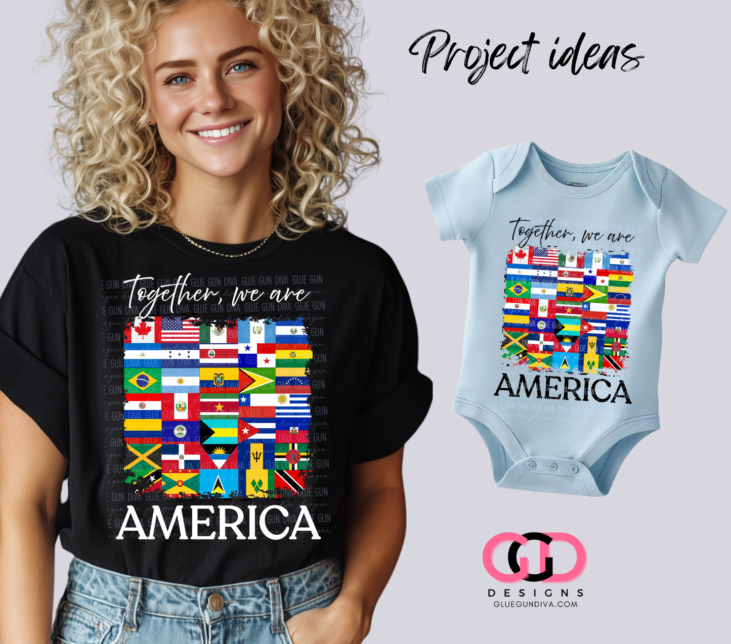 Together we are America -  PNGs & SVGs