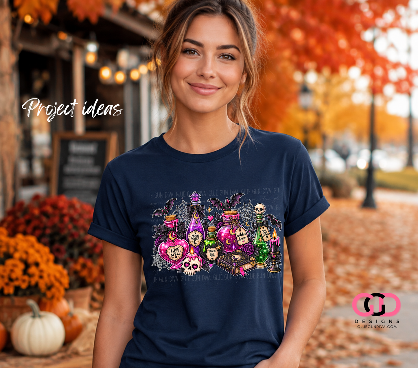 Cute Witches Poison Bottles-  PNGs & SVGs