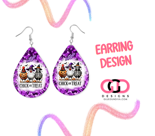 Chick or Treat - Earring Design