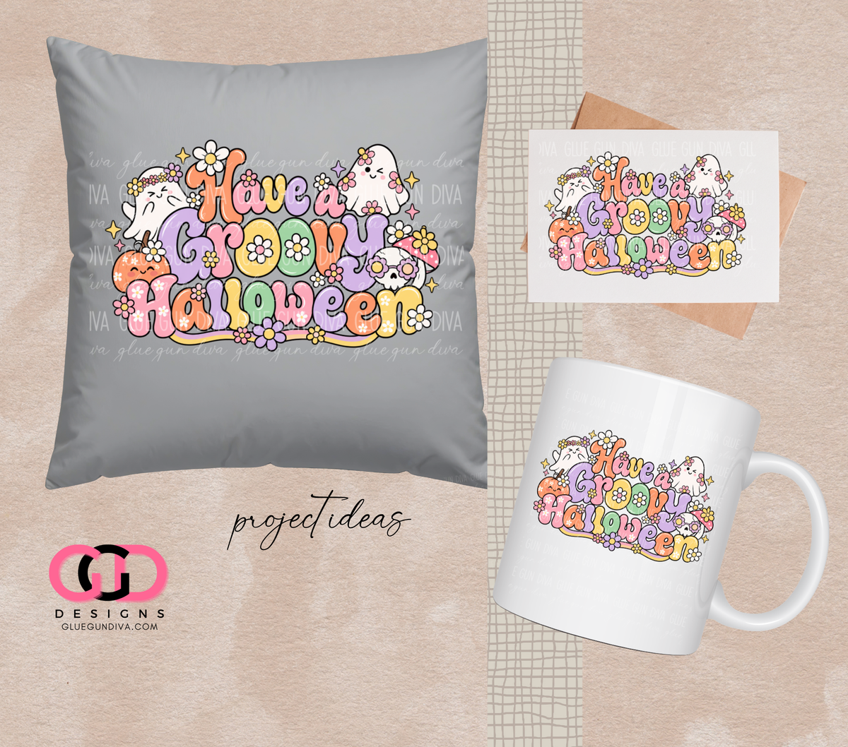 Have a Groovy Halloween -  PNGs & SVGs