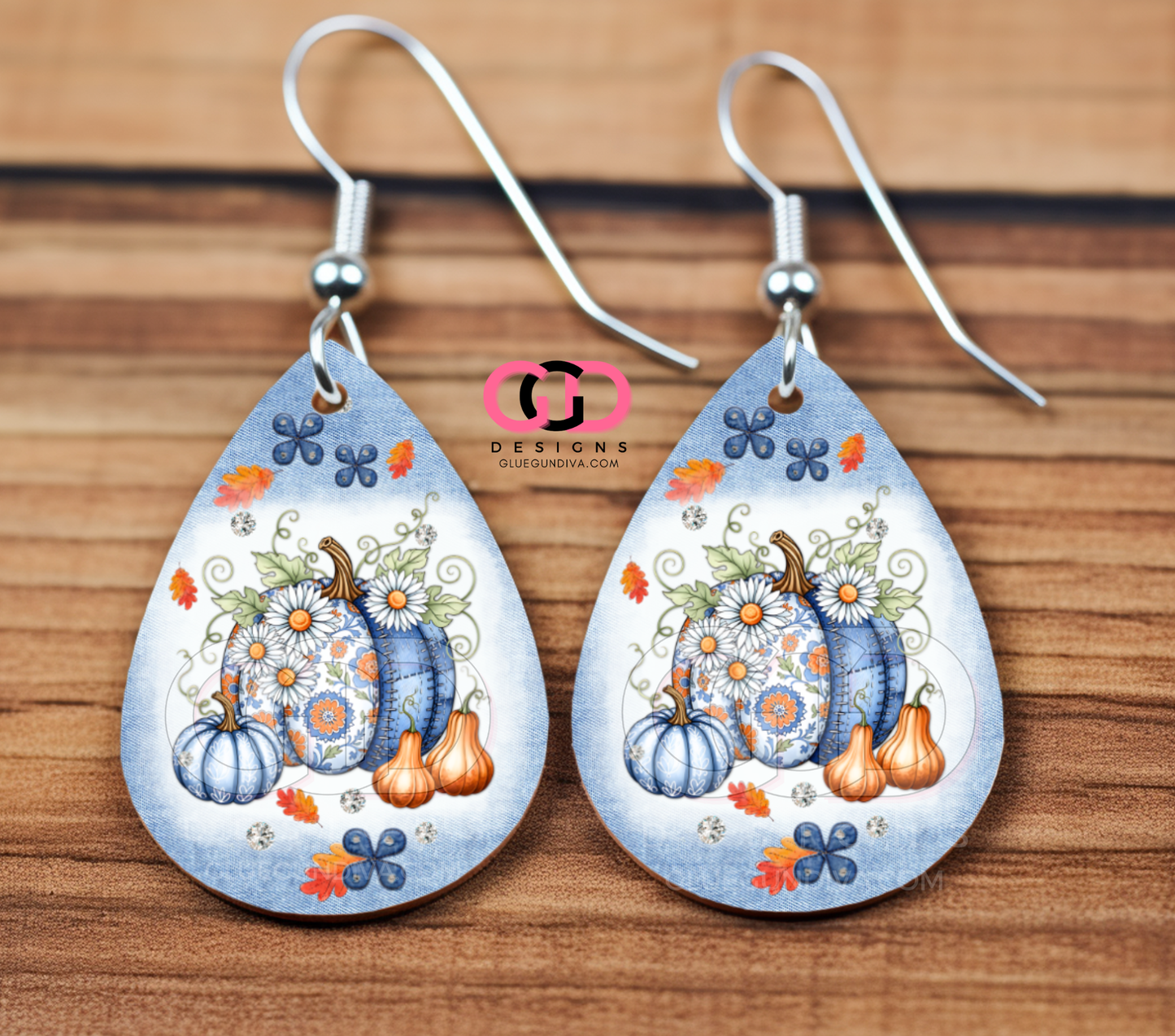 Fall Denim  - Earring Design