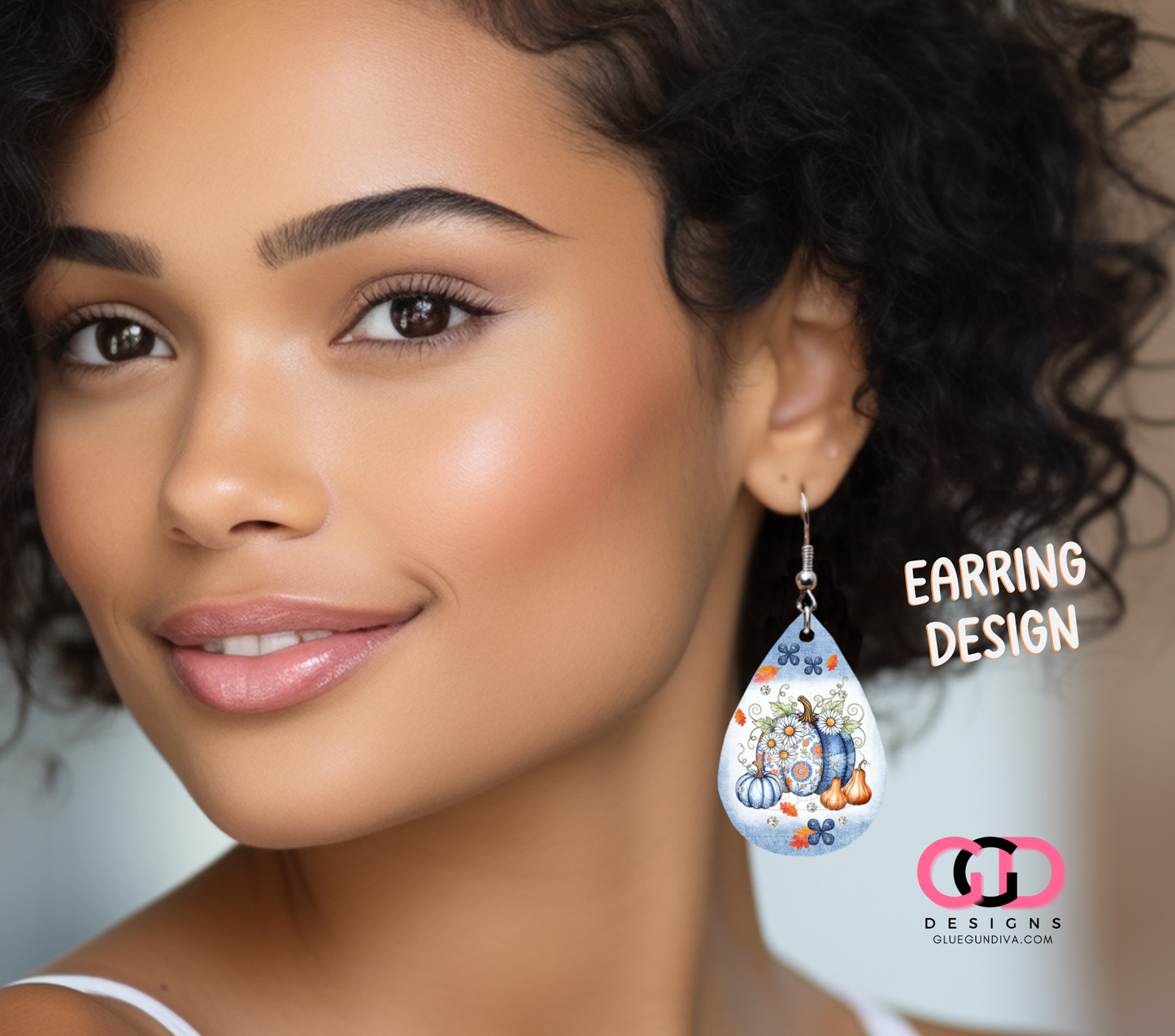 Fall Denim  - Earring Design