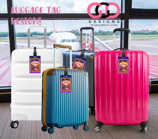 Las Vegas - Designs for Luggage Tags