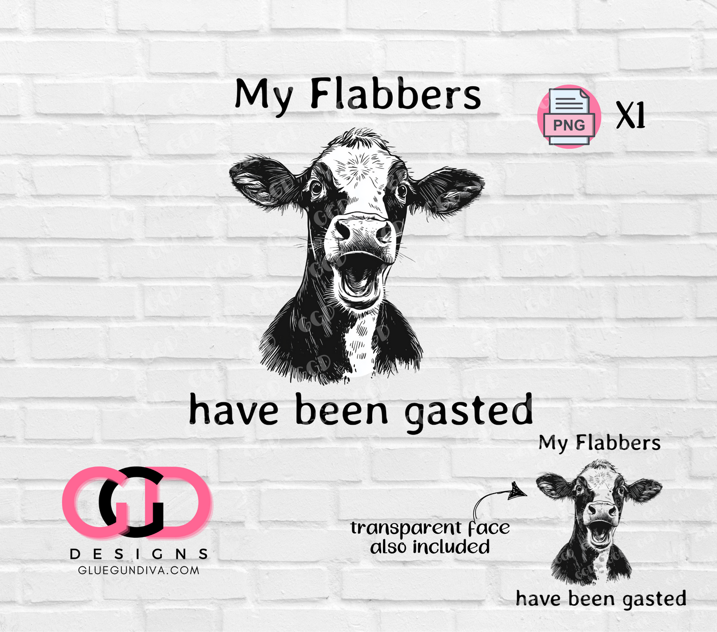 My Flabbers Have Been Gasted -  PNGs & SVGs