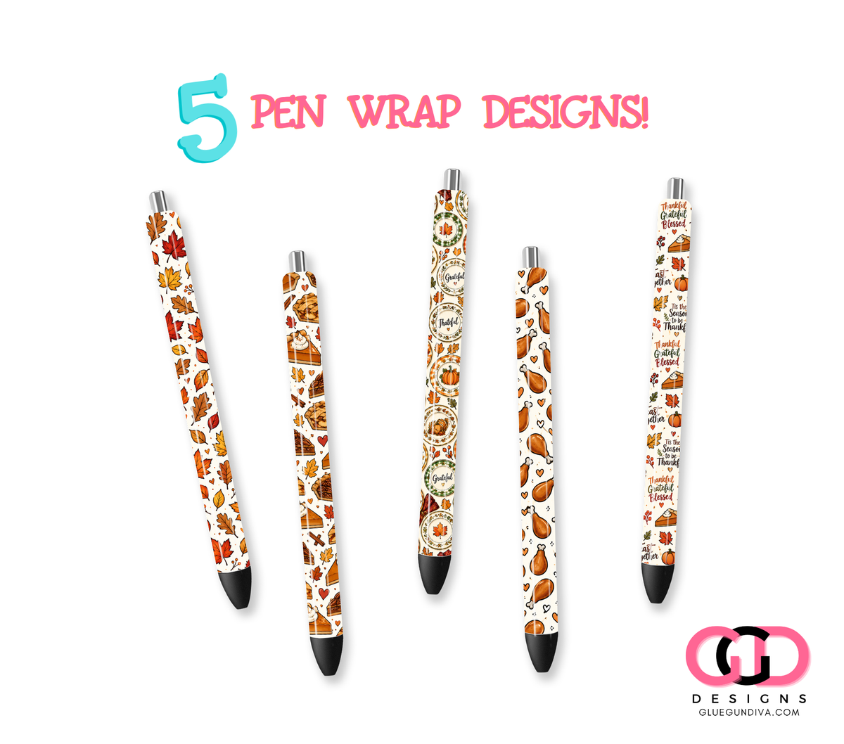 Thanksgiving 2026 - Pen wrap designs