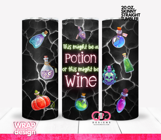 This might be Potion -  Digital tumbler wrap for 20 oz skinny straight tumbler