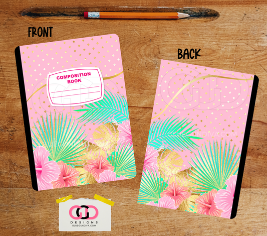 Neon Tropical - Design for Composition Book