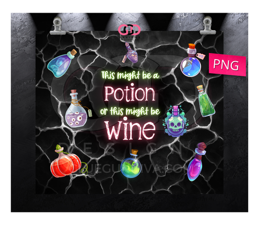 This might be Potion -  Digital tumbler wrap for 20 oz skinny straight tumbler
