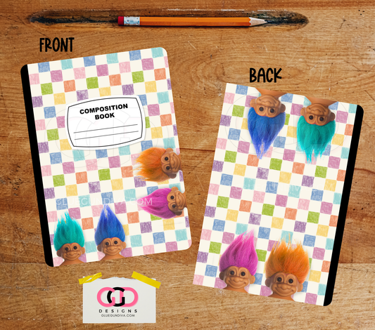 Cute Trolls - Design for Composition Book
