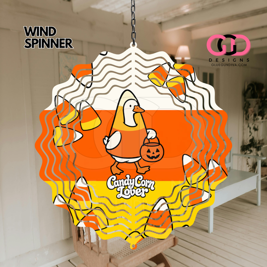 Candy Corn Goose -   Digital image for an 8 Inch Wind Spinner