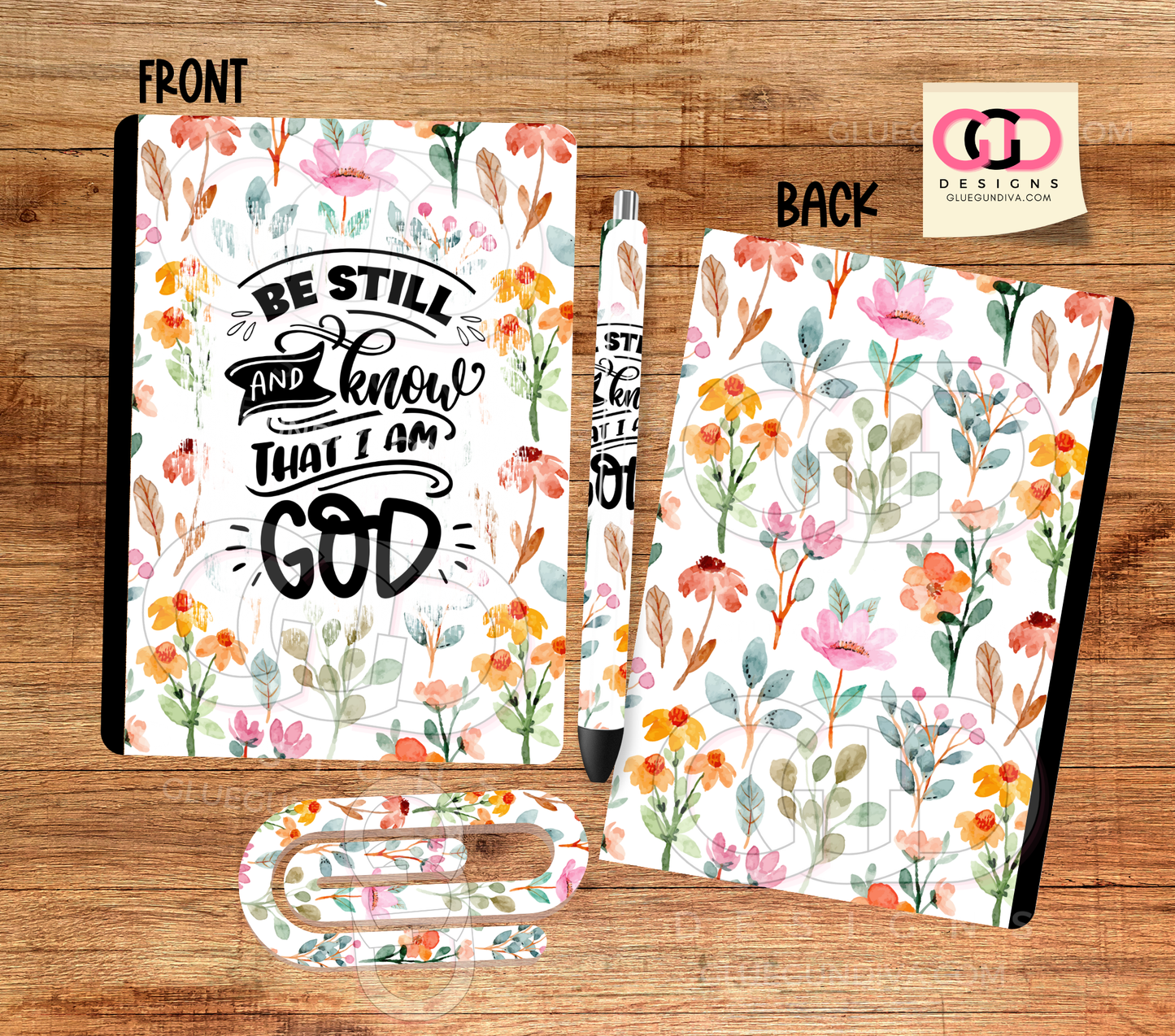 Be Still Bundle - Design for Composition Book