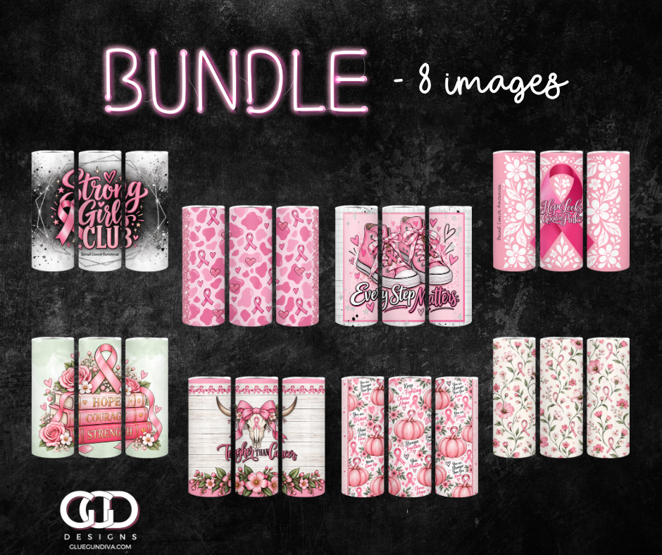 Breast Cancer Awarenwess 2026 BUNDLE - 8 images