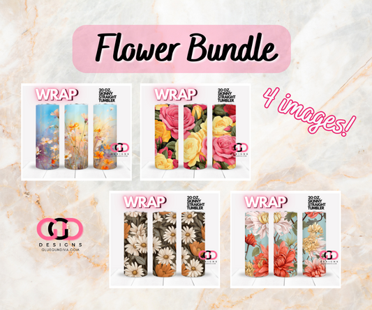 Flower Bundle - 4 images