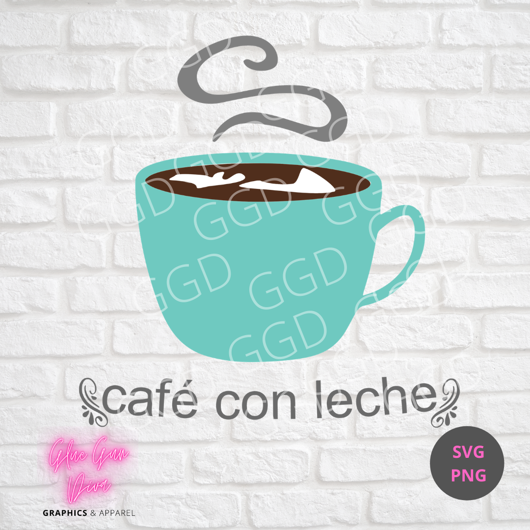 Cafe fon Leche -  PNGs & SVGs