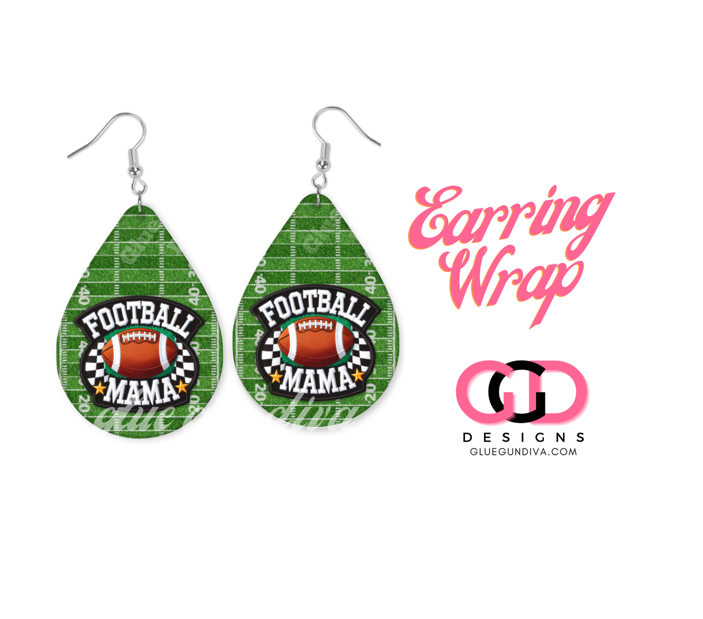 Football Mama - Earring Design