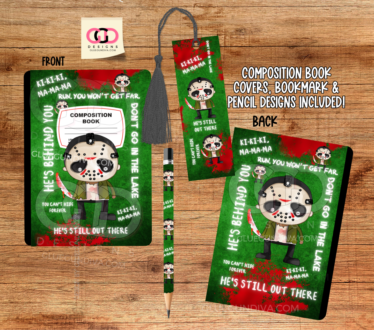 Kikiki Mamama Bundle - Design for Composition Book