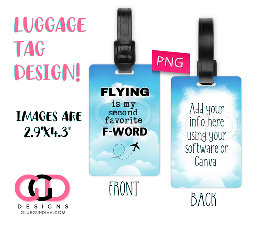 F Word - Designs for Luggage Tags