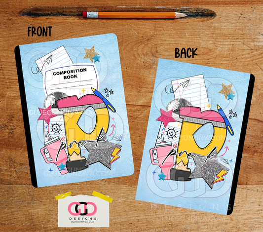 Pre K - Design for Composition Book