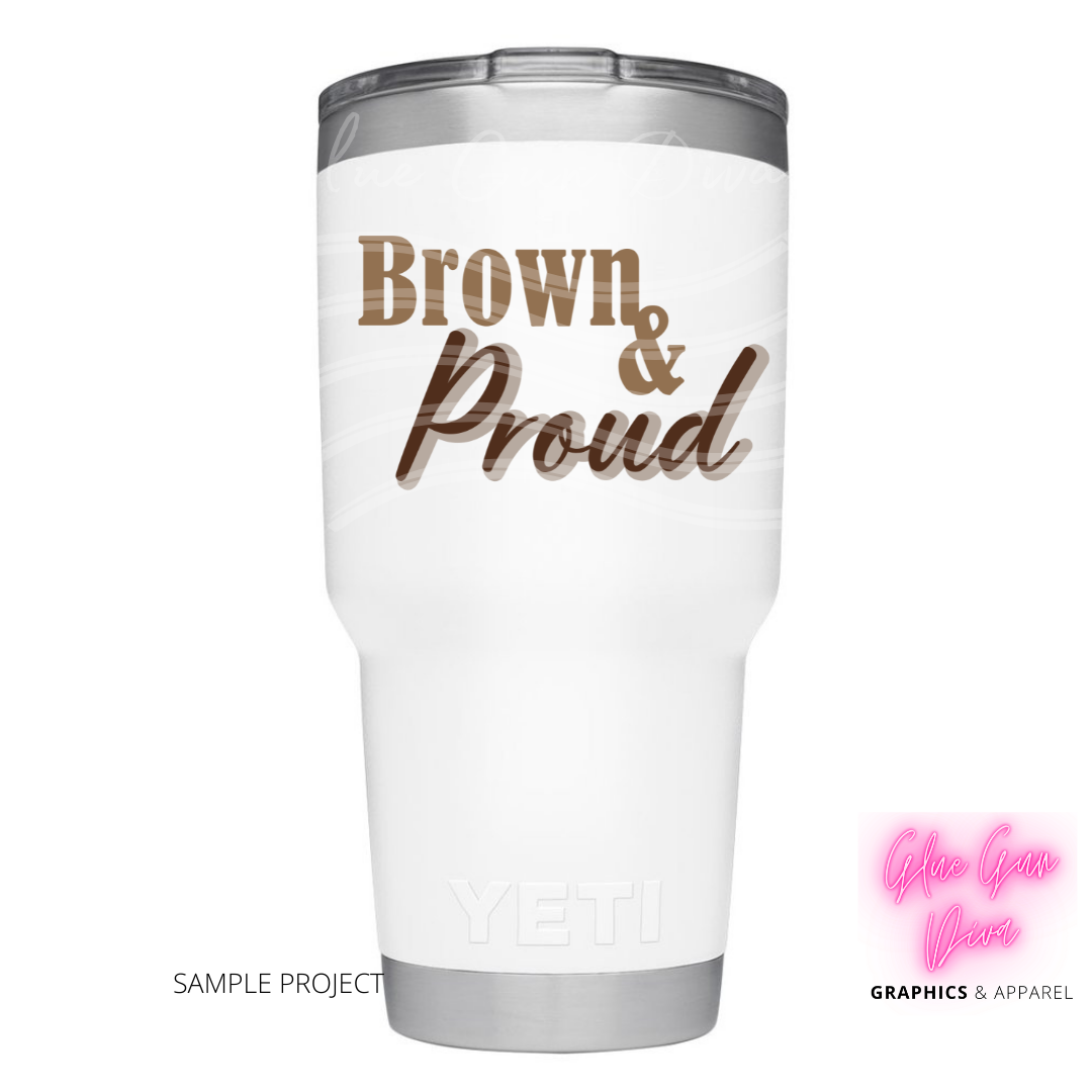 Brown and Proud -  PNGs & SVGs