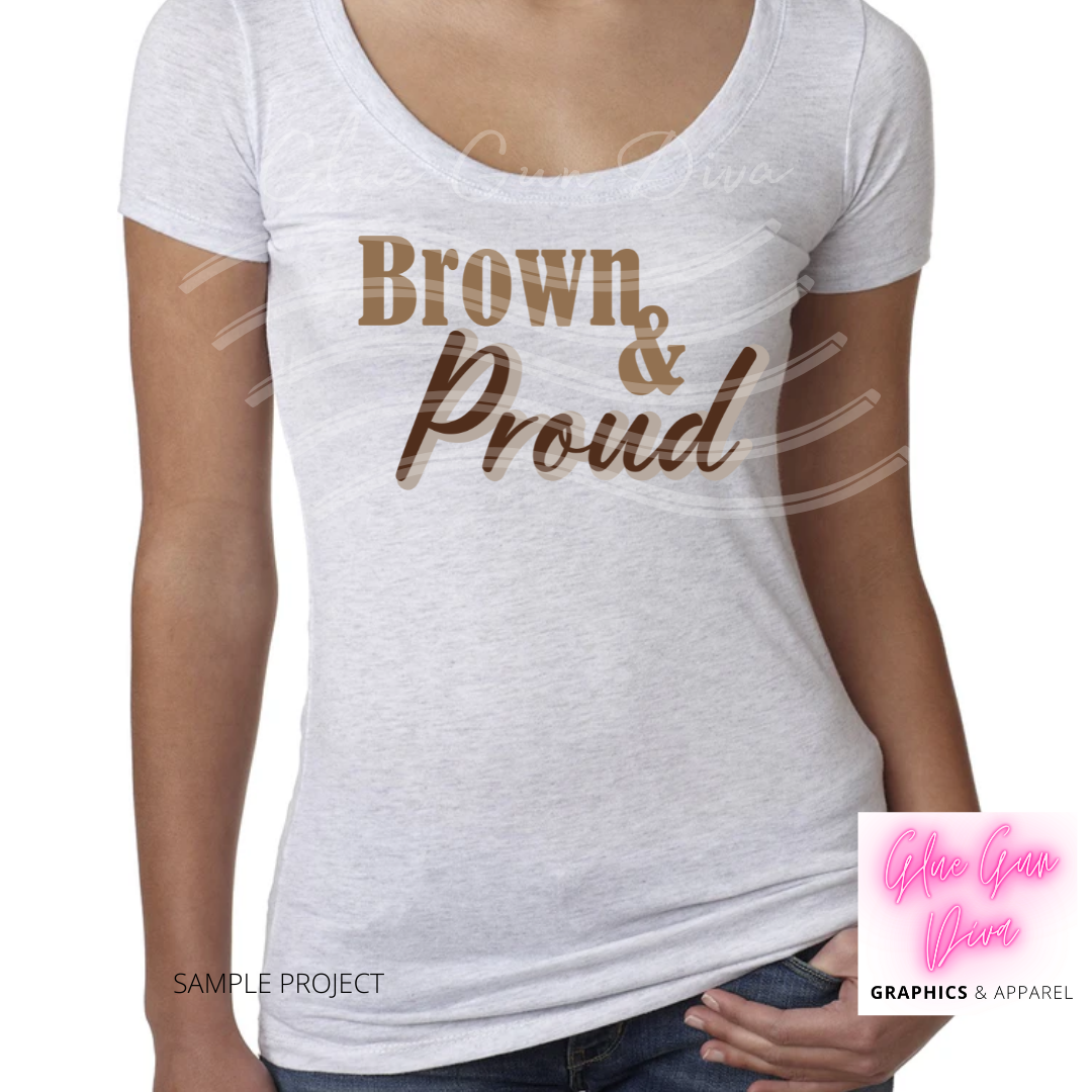 Brown and Proud -  PNGs & SVGs