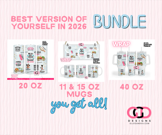 Be The Version 2026 - 4 images BUNDLE