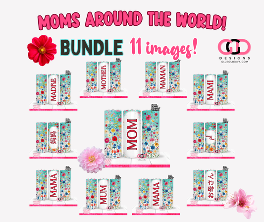 Moms Around The World - 11 images Bundle