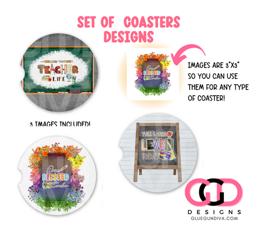 Teacher Boards - Designs for Coasters